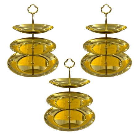 طقم الصواني 3 حبات