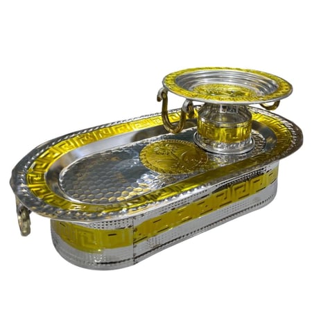 صواني التقديم صينية صغيره + صينية كبيره