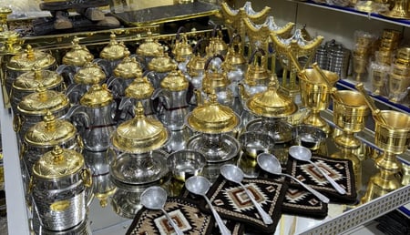 بكج للمجالس كبير متكامل 42 قطعة