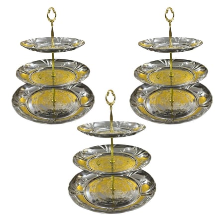 طقم الصواني 3 حبات