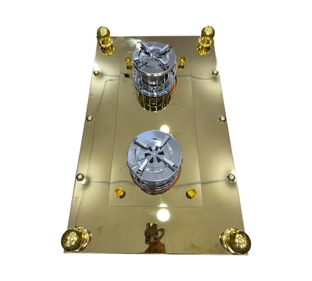 منقل الدفاية الستيل الاصلي 100 - 60 سم