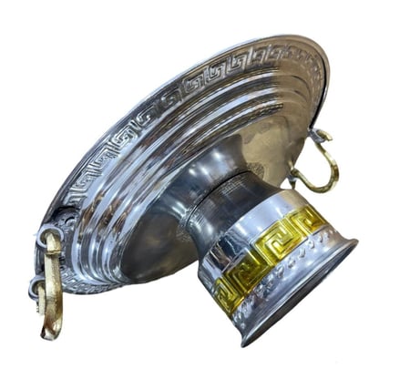 صواني التقديم الدائرية المقاس الوسط 45 - 45 سم