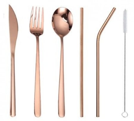 طقم الاكل للرحلات والسفر