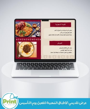 عرض تقديمي الاطباق الشعبية لتفعيل يوم التأسيس