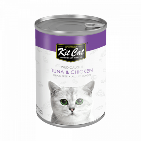 كيت كات اكل قطط رطب التونة والدجاج G400