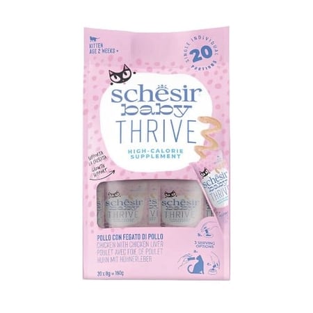 شيزر بيبي ثرايف دجاج وكبد 20 ظرف g8