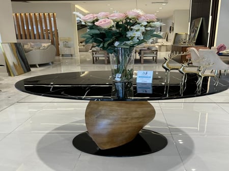 طاولة استقبال مقاس 130  سم دائري  UDI-1049