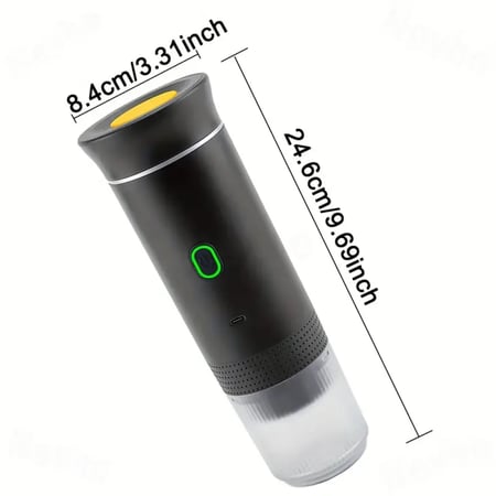 آلة تحضير القهوة المزدوجة – تعمل بالكبسولات والبن المطحو