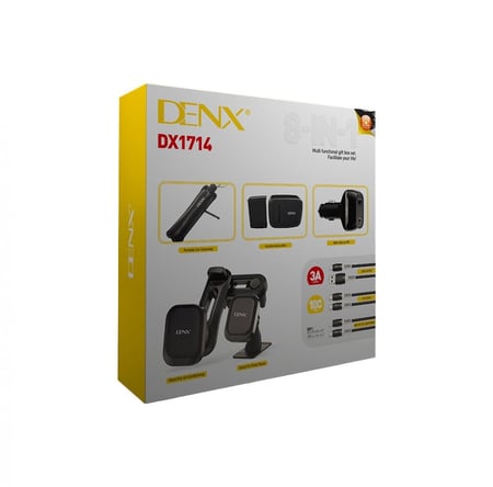 بكج السيارة المتكامل 8 في 1 لجميع احتياجات السيارة من DENX