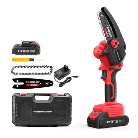 منشار كهربائي يدوي 4 انش متنقل يعمل بالشحن بقوة 550 وسرعة 3000 دورة من دينكس