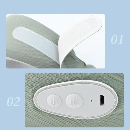 جهاز مساج الرقبة جهاز مساج كهربائي ذكي يعمل بثلاثة درجات ومتعدد الاوضا