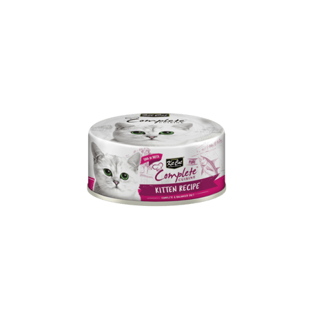 معلبات التونا للقطط الصغيرة بالمرق من شركة KitCat