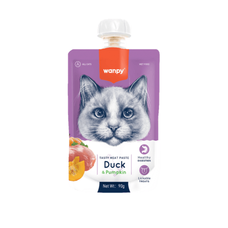 مكافات البط واليقطين 90غ من شركة Wanpy