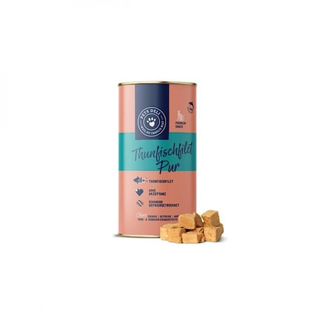 مكافات التونه المجففة بالتبريد 25g من شركة Pets Deli