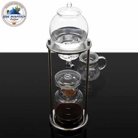 ماكينة تحضير المشروبات الباردة من الزجاج - 600 ملم من قهوة بلو ماونتن