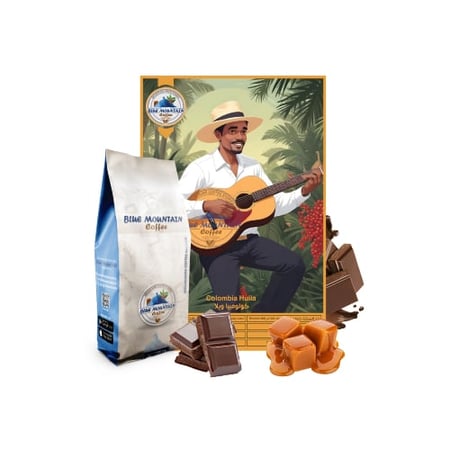 قهوة محمصة كولومبي ويلا مغسولة