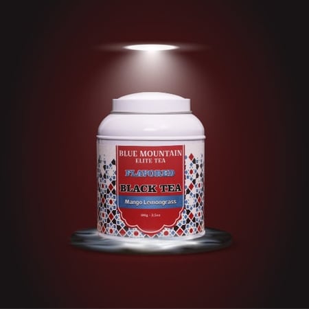 شاي أسود (المانجو والليمون) - 100 غرام