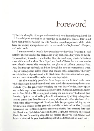 كتب عن القهوة فيزياء القهوة المفلترة جوناثان جانييه  ثقافة بلو ماونتن