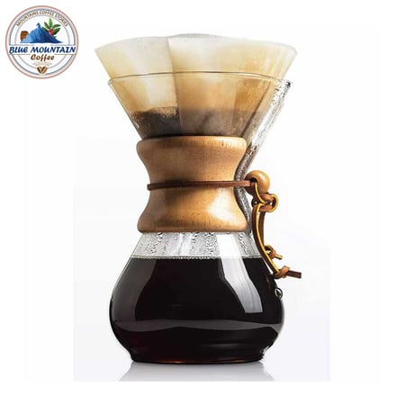 افضل ماكينة تحضير القهوة من الزجاج 400 ملم من متجر قهوة بلو ماونتن