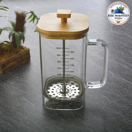 فرنش بريس 1000 مل من متجر قهوة بلو ماونتن كوفي ادوات  تحضير القهوة