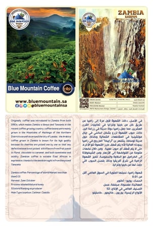 قهوة خضراء زامبيا البابايا