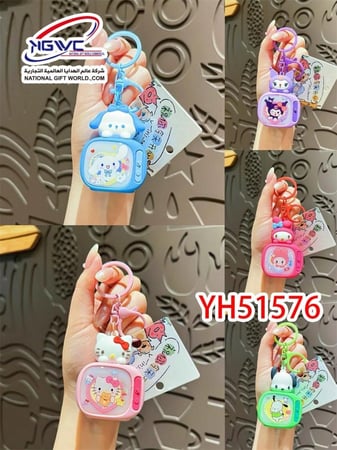 ميدالية بتصميم شخصيات سانريو الشهيرة