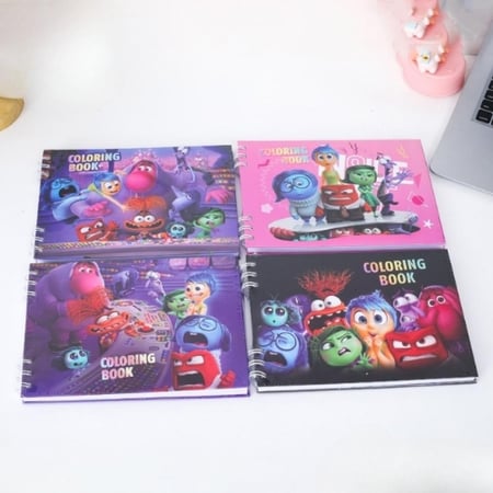 كتب تلوين مستوحاة من فيلم ديزني بيكسار