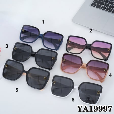 نظارات شمسية أنيقة بتصميم مربع ضخم فخامة وجاذبية في كل إطلالة