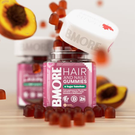 روتين بي مور لإشراقة اللؤلؤ - جاميز الشعر والاظافر وبيرل جلو وماتشا الشاي الأخضر من بي مور كندا