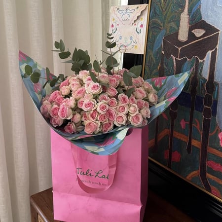 Pinky rose bouquet