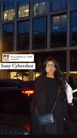 Sony cybershot in black