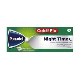 Panadol Cold & Flu Night Relief Tablet 24