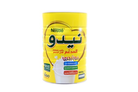 حليب نيدو باودر حجم ١٨٠٠ جم