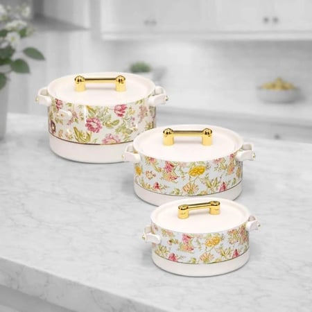 طقم حافظات انيق مكون من 3 قطع بثلاث مقاسات