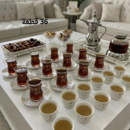 طقم فناجين كاسات