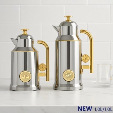 طقم ترامس ريفان للضيافة والمناسبات الراقية سعة 1لتر +1لتر