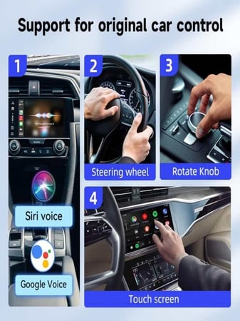 محول كاربلاي من سلكي الى لاسلكي CarlinKit 5.0 الأحدث