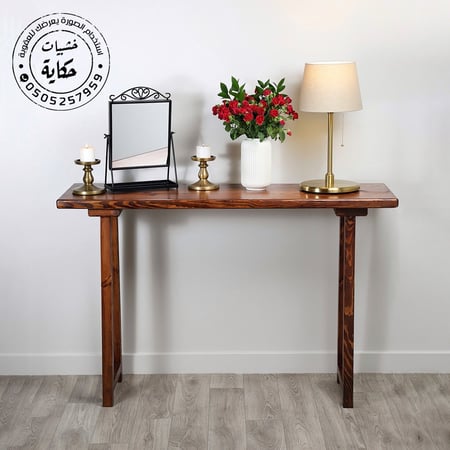 طاولة قهوة بتصميم هندسي