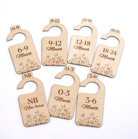 فواصل ملابس الرضع