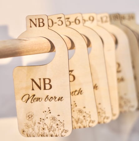 فواصل ملابس الرضع