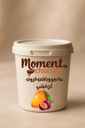 مانجو وباشن فروت كرانشي حشوة لذيذة ومقرمشة