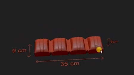 قالب الكيندر مقاسات مختلفه