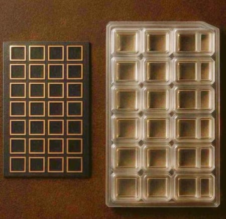 قالب مربعات ممغنط 2.5*2.5