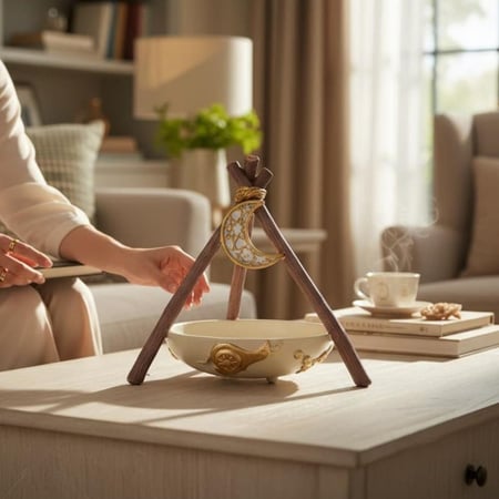 صحن تقديم بديكور رمضاني عصري ومتميز