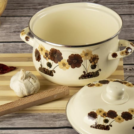 طقم قدور أنيق ومتين – 5 قطع