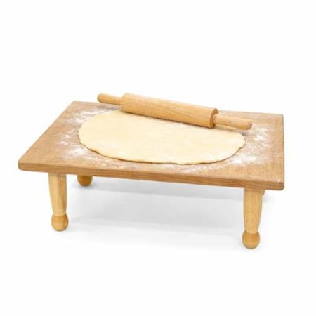 طاولة عجين 40سم مع فرادة عجين