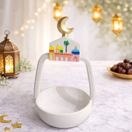 فانوس رمضان فخار بتمرية