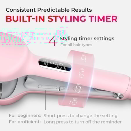 تيمو - جهاز تمويج الشعر , وردي