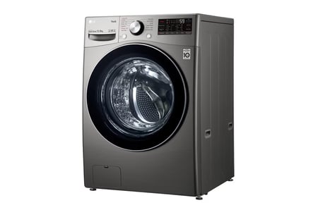 إل جي - غسالة تحميل أمامي، سعة غسيل 15 كجم، تجفيف 8 كجم
