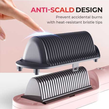 تيمو - مشط تمليس الشعر , وردي